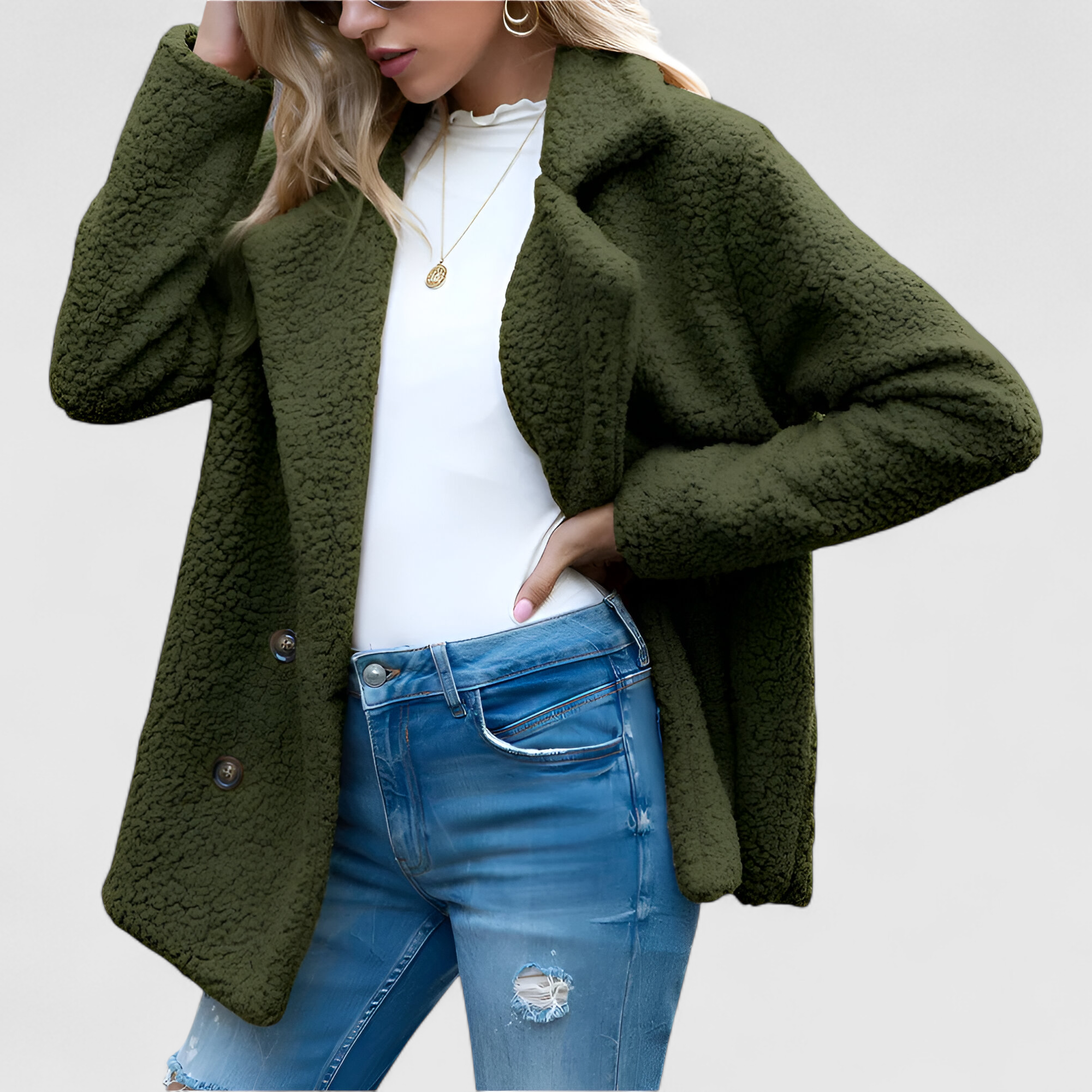 Women's Luxury Sheepskin Coat