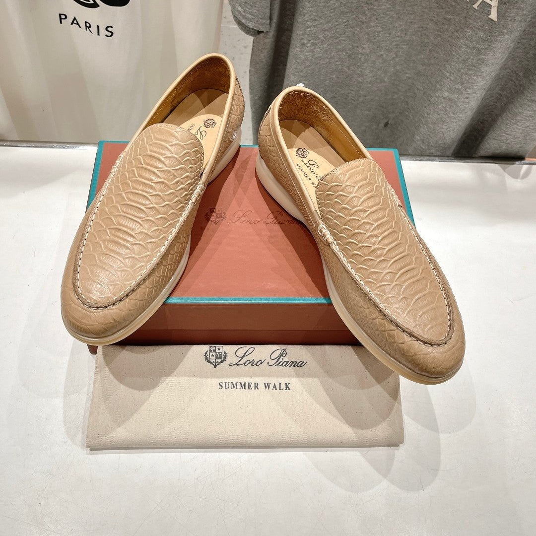 Loro Piana* *Top Quality New Slip-On Couples Driving Shoes VIP1:1