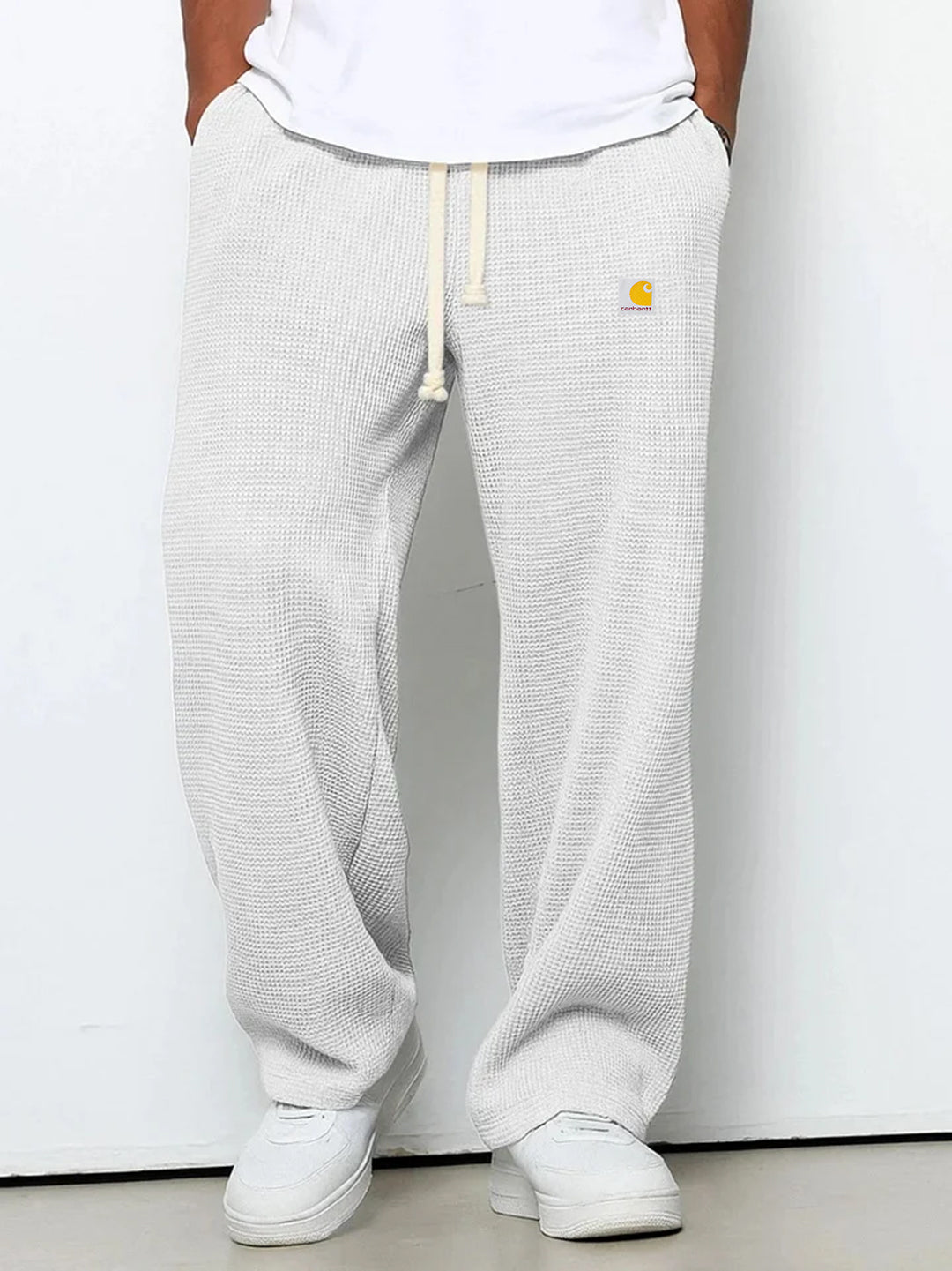 Men's Spring And Autumn Casual Sports Textured Trousers