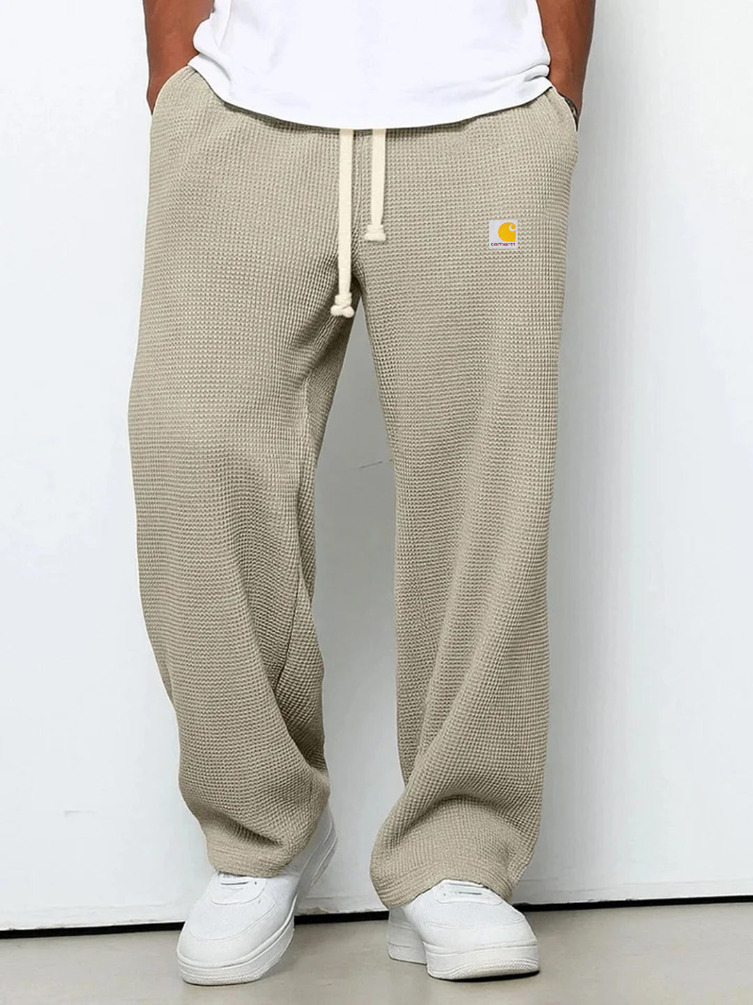 Men's Spring And Autumn Casual Sports Textured Trousers