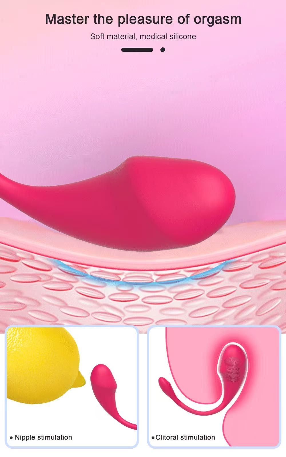 Wireless Vibrating Egg: App-Controlled Clitoral & G-Spot Stimulation. Shop Now!