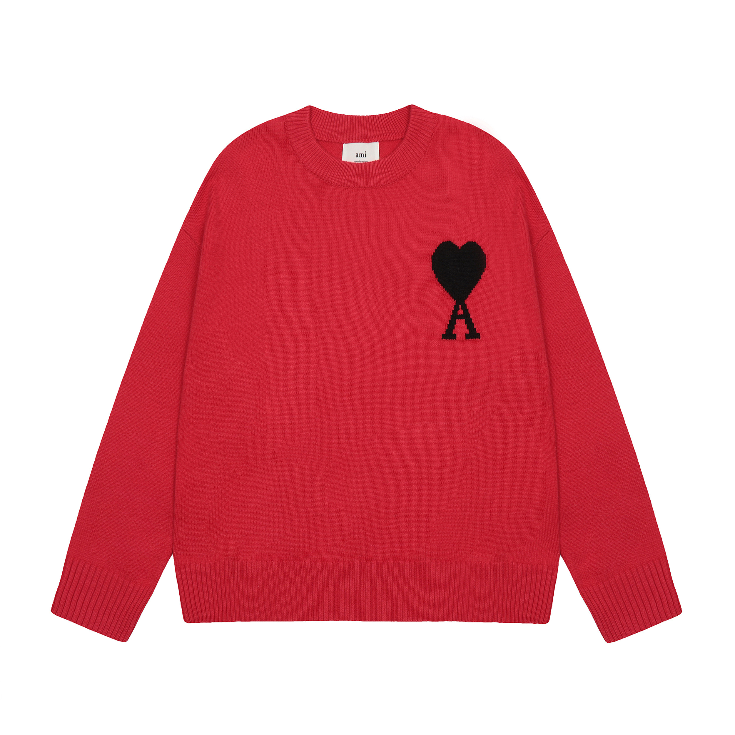 AMI* Crew Neck Pullover
