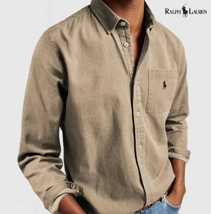 Men's Double-Layer Oxford Shirt
