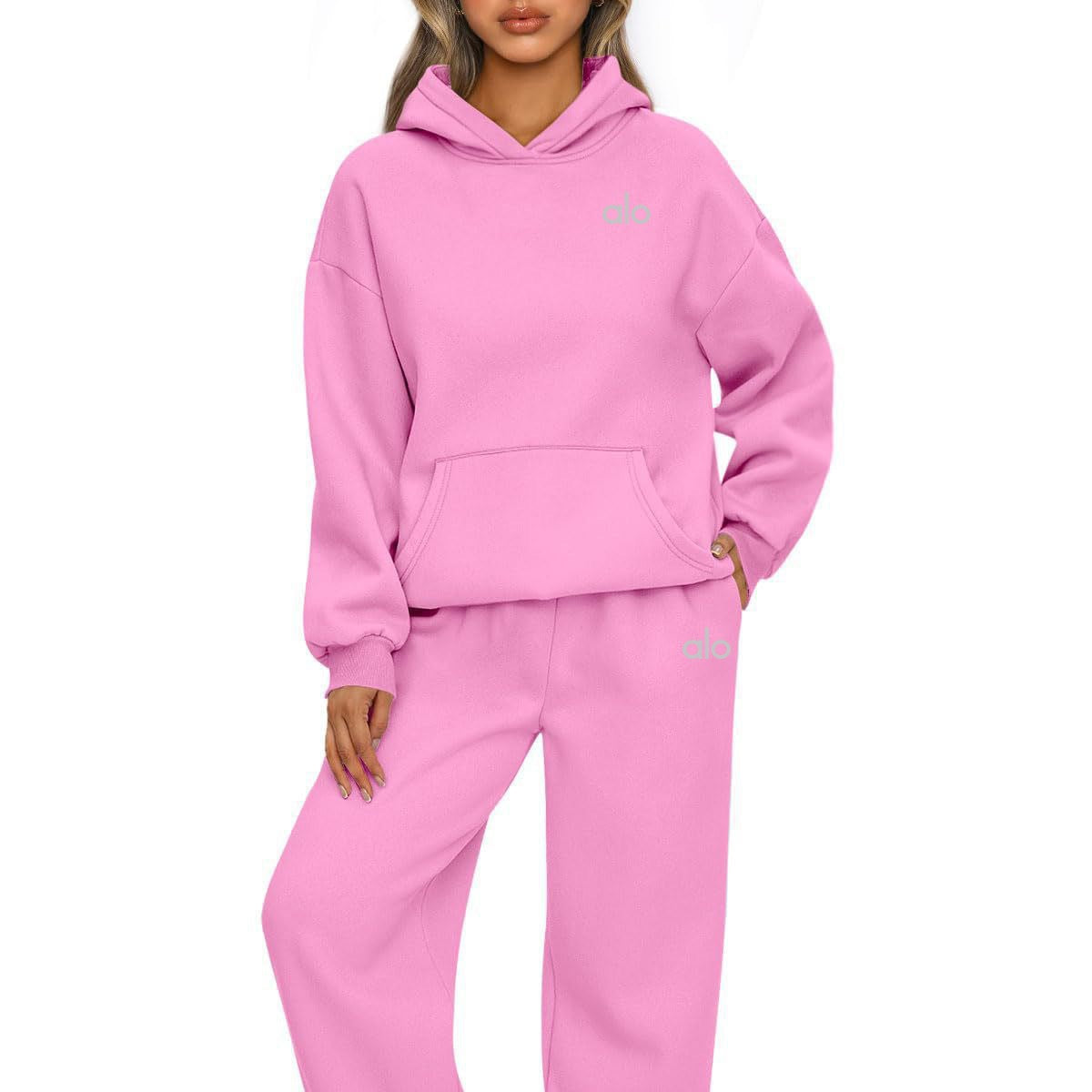 Women's Hooded Sweatshirt Set