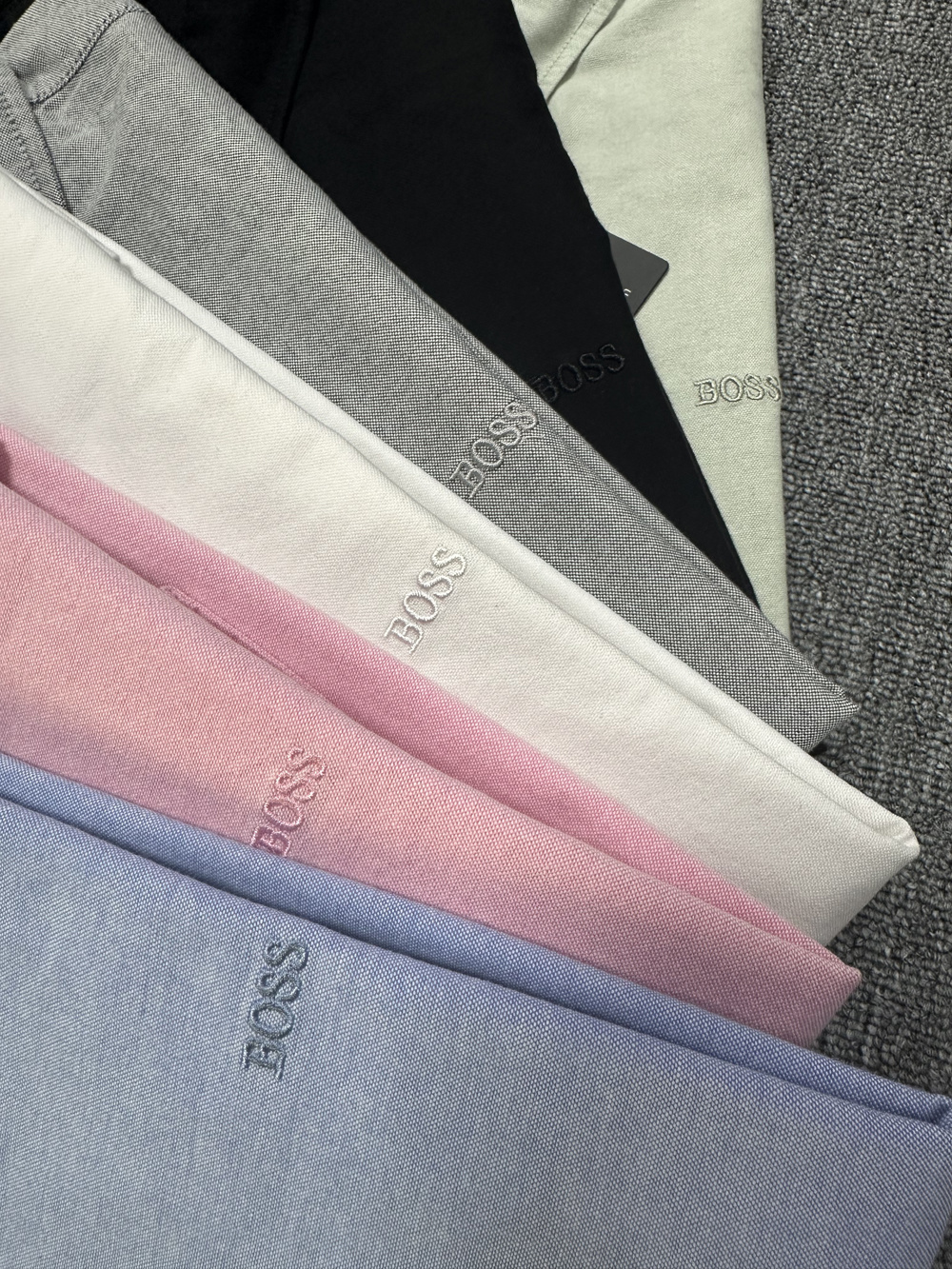 BOSS Oxford long-sleeved shirt