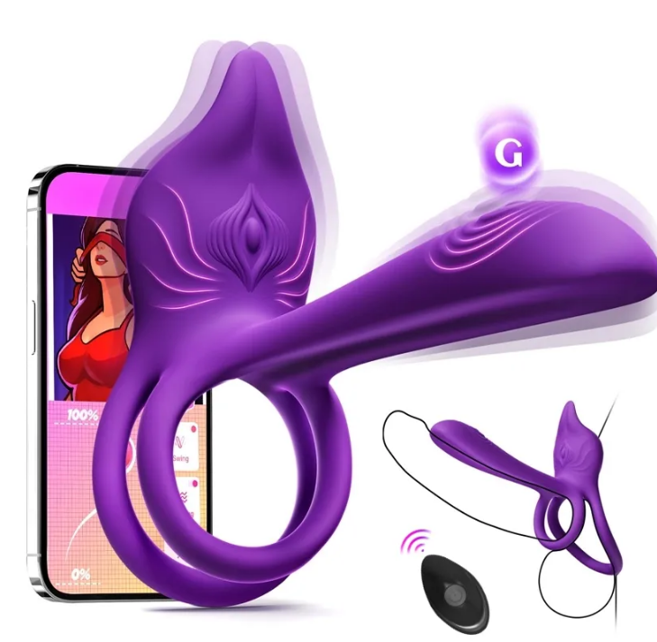 Enchanted GirlLuxe Smart VibratingRing-App-ControlledPleasure for couples