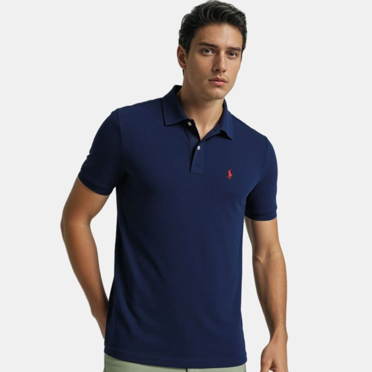 Men's Pure Cotton Polo Shirt