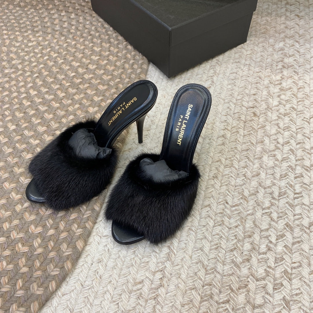 SAI**24 new mink fur slippers VIP 1:1