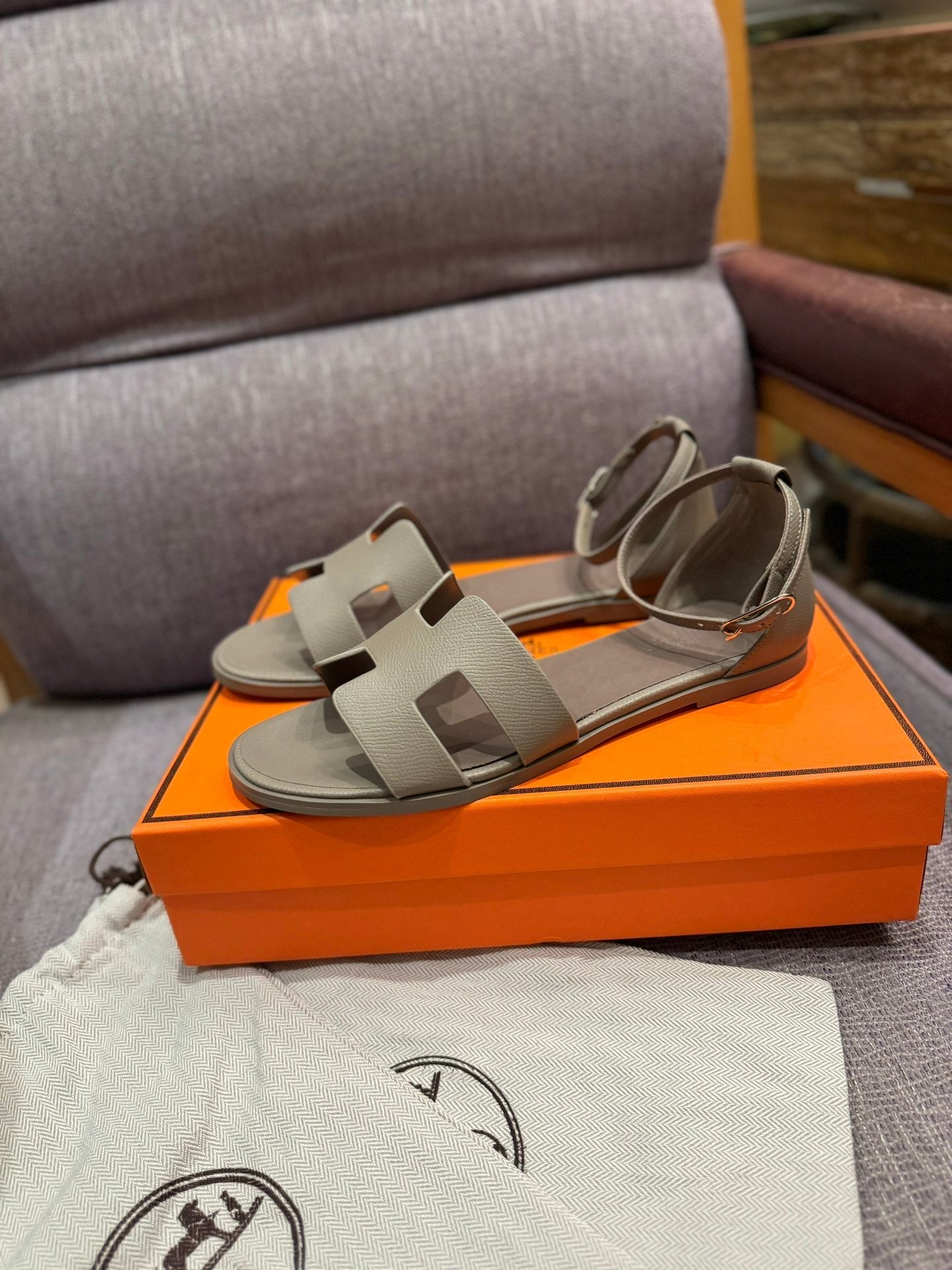 Paired with new 24H sandals