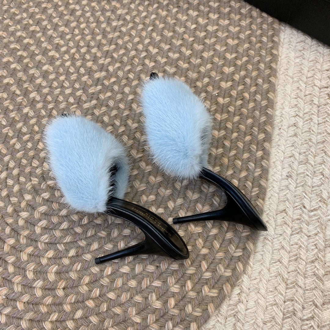 SAI**24 new mink fur slippers VIP 1:1