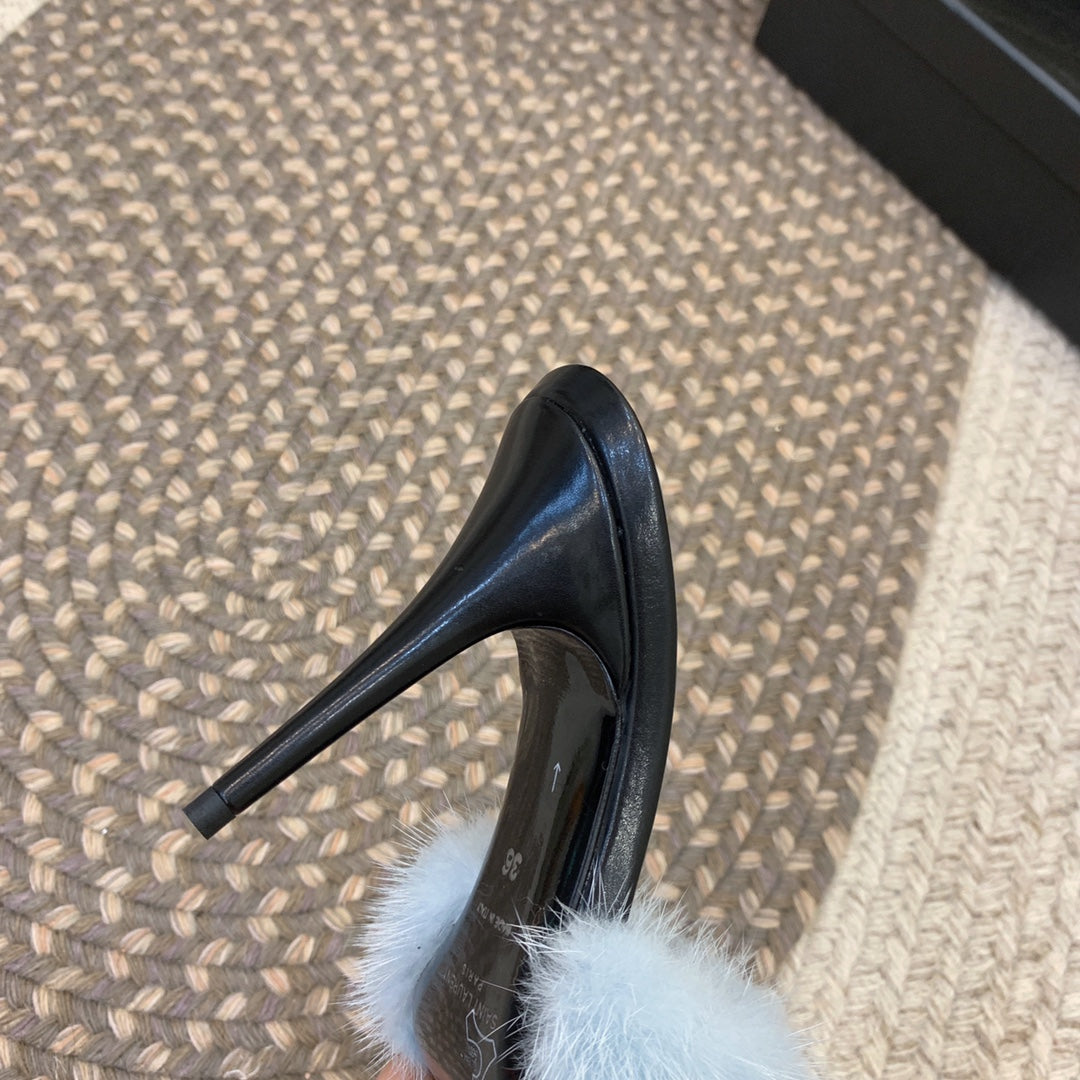SAI**24 new mink fur slippers VIP 1:1