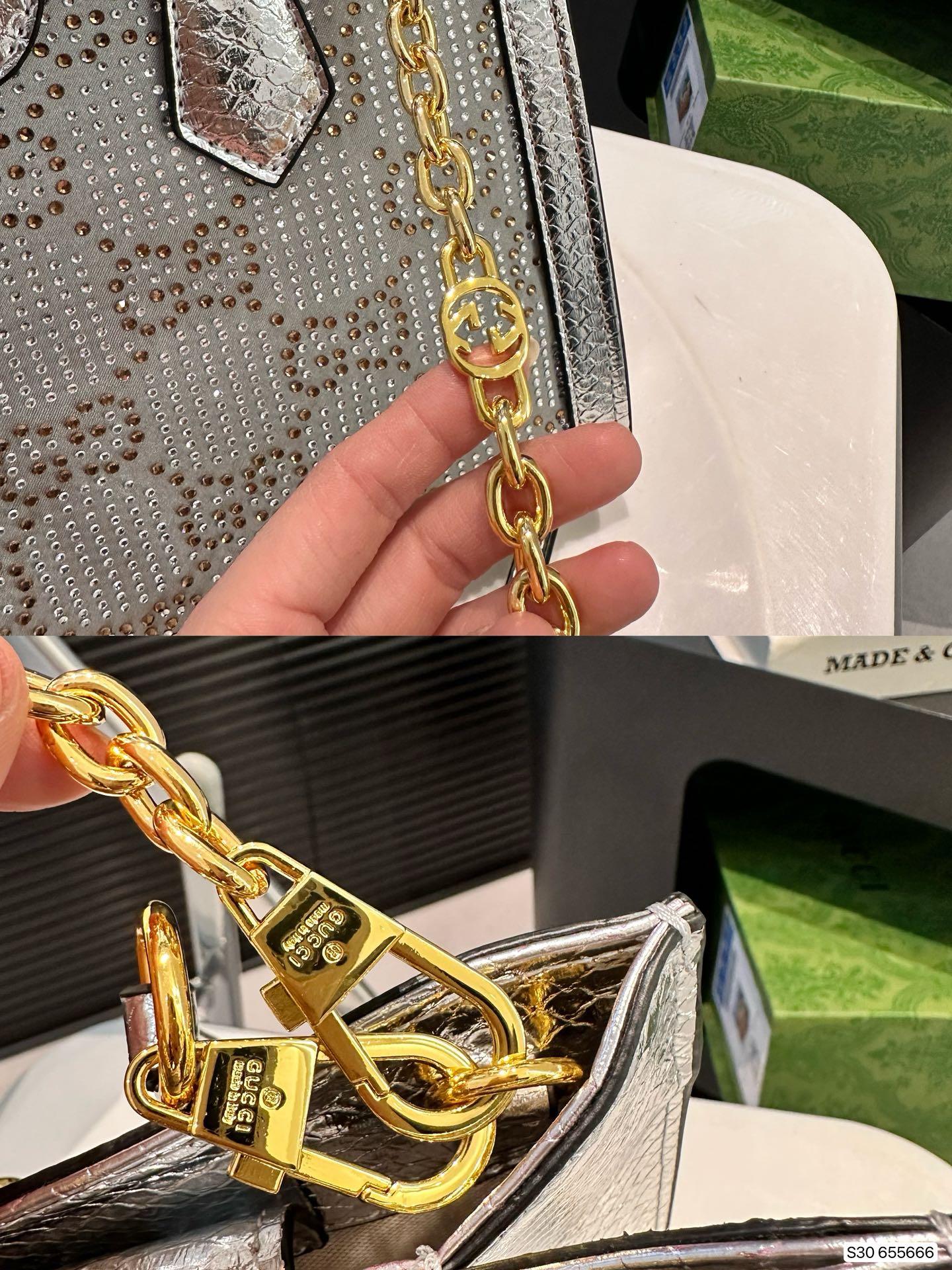 Full diamond bag new GU bag