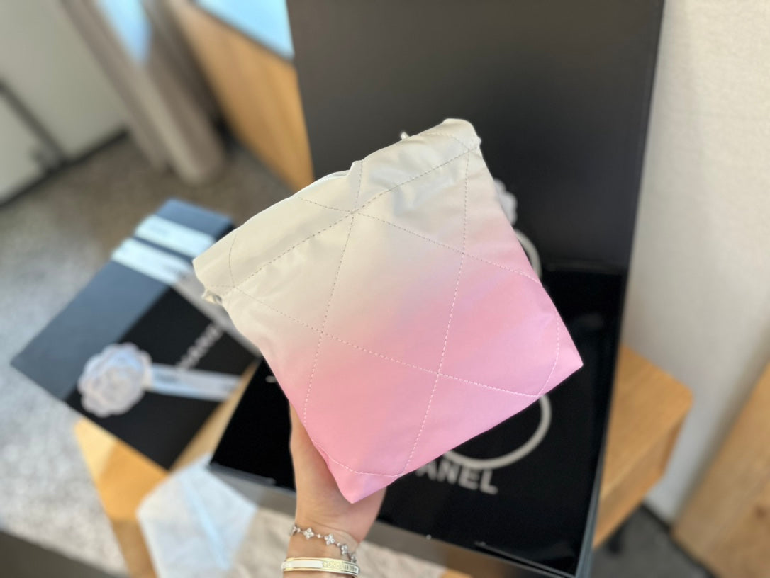 Pink CH Mini Garbage Bag