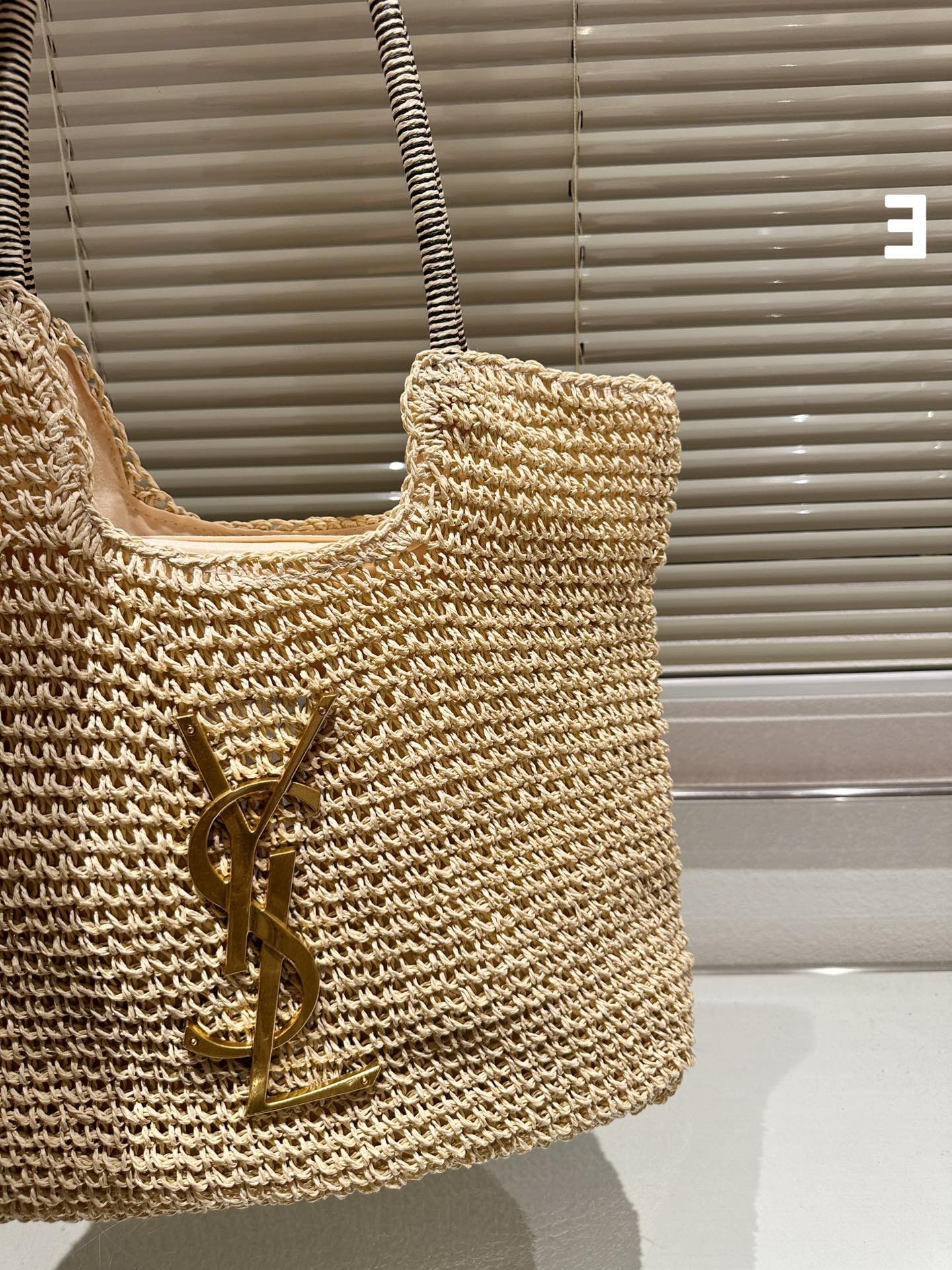 Braided tote bag Y new style