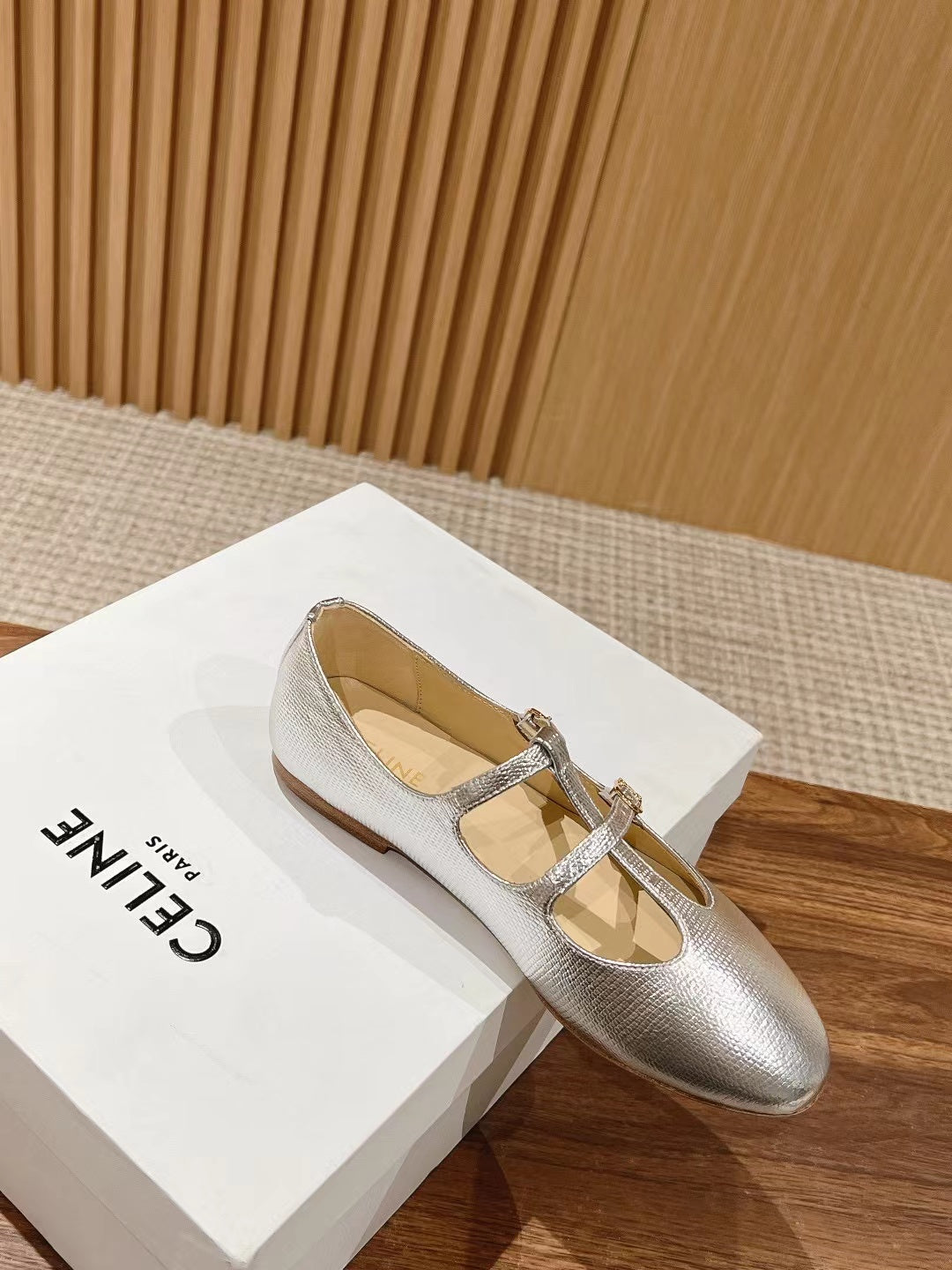 Paired with new 24CE** sandals