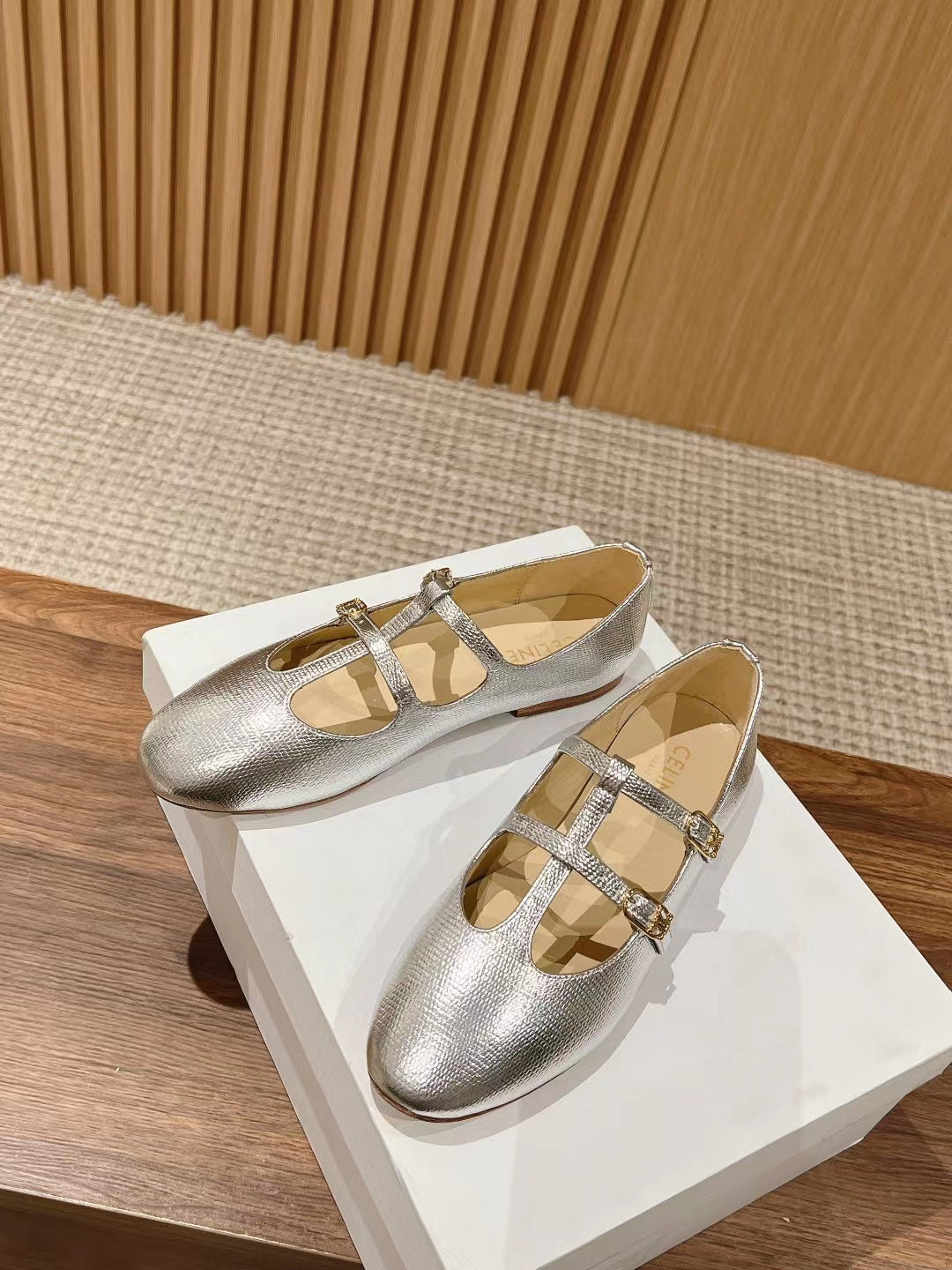 Paired with new 24CE** sandals