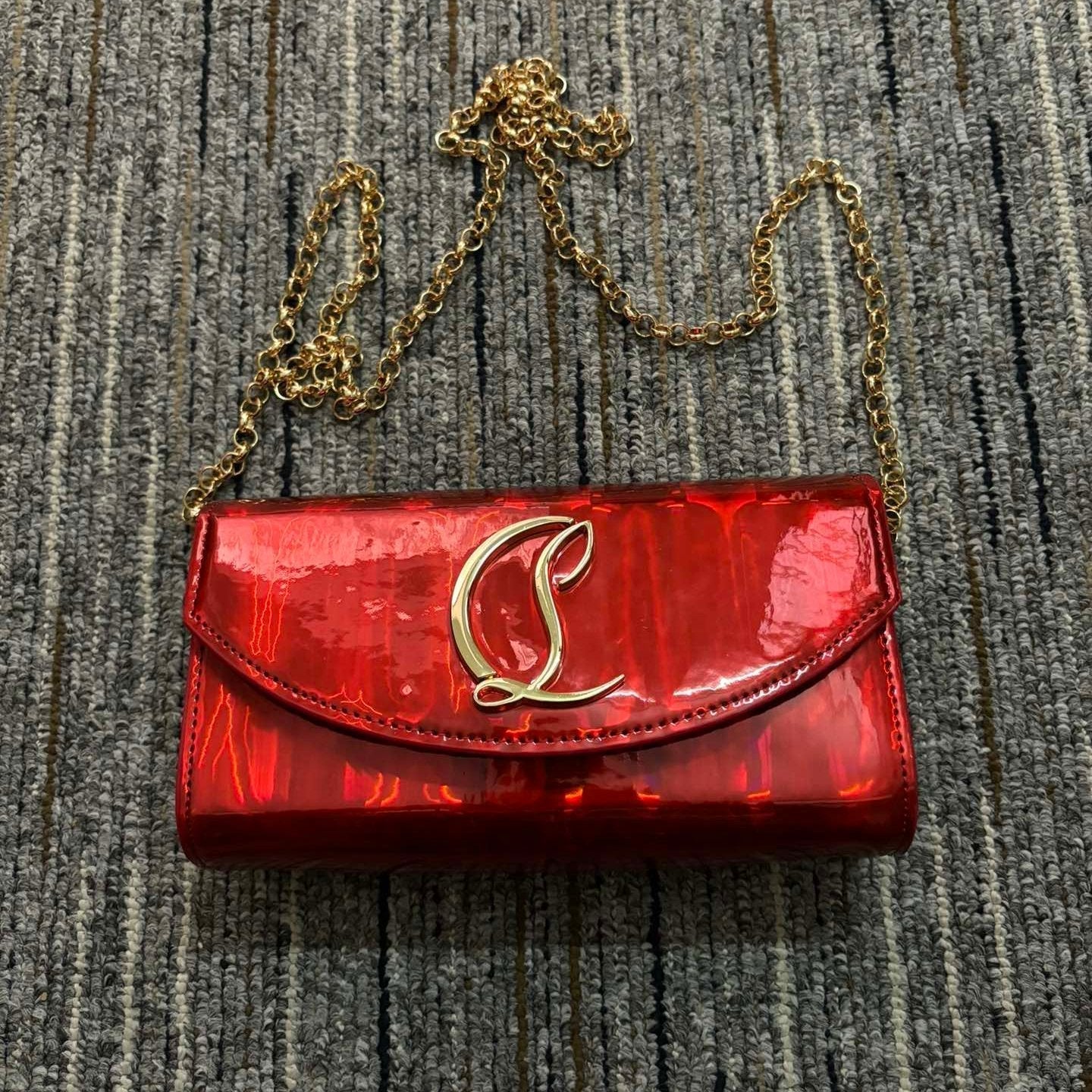 Christi** Loubout** New Shoulder Bag Red