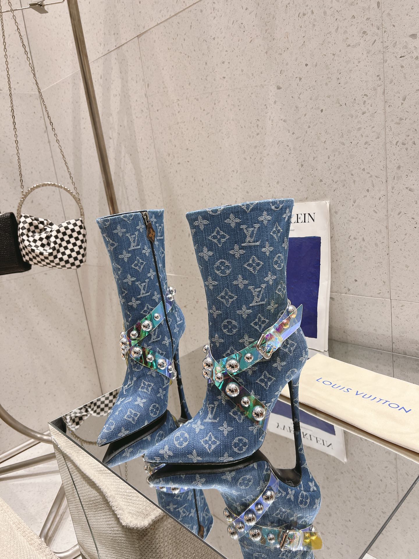 Louis Vuitton new 2025 new style high quality VIP1:1 high heel boots