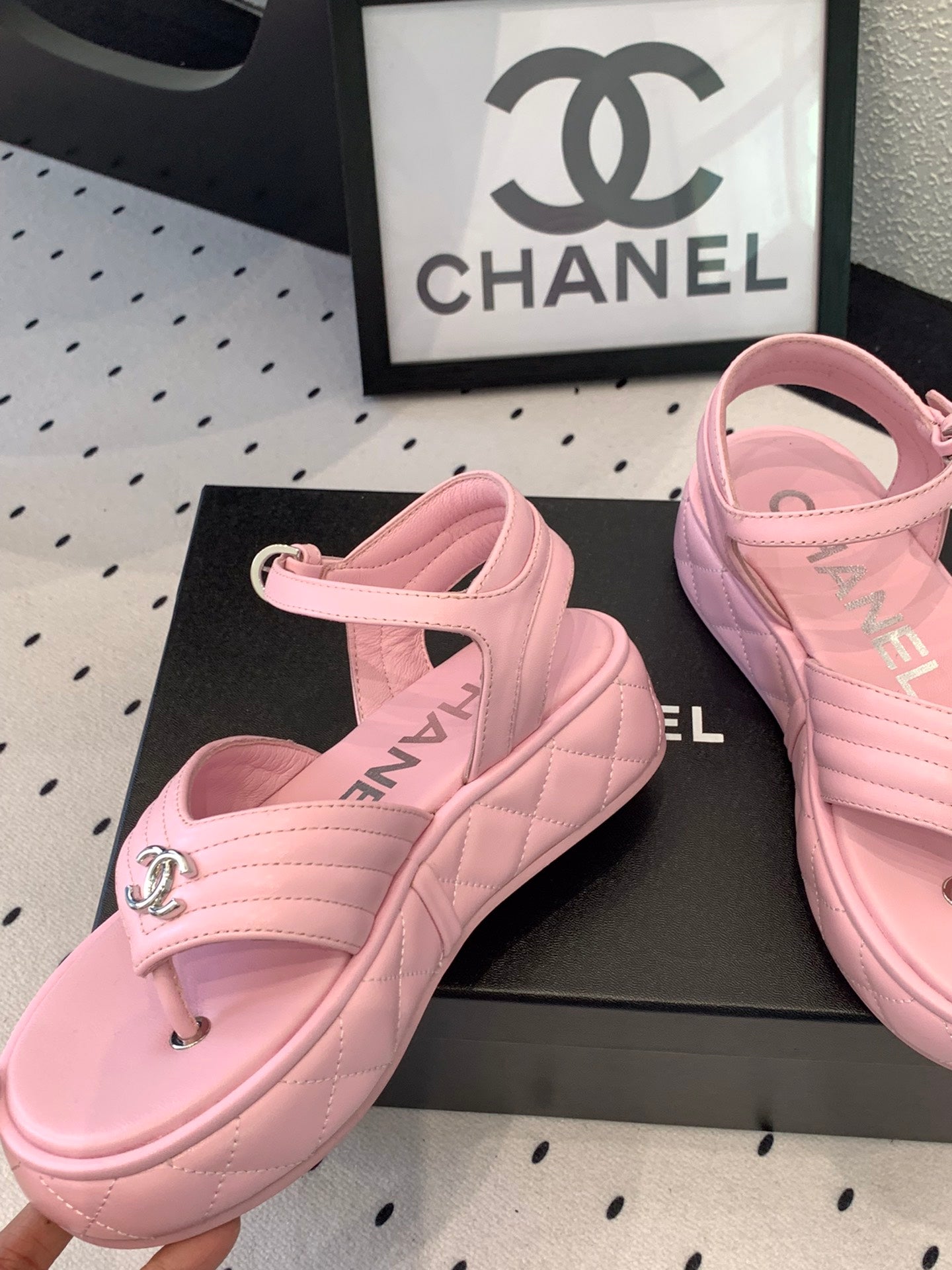 Early Spring Platform Sandals CHANE*｜VIP1:1
